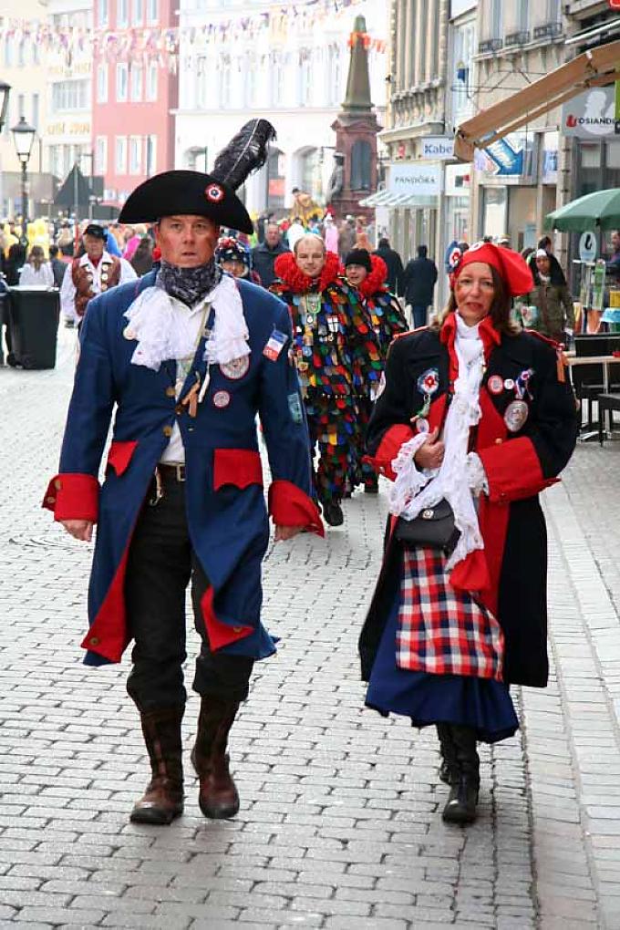 Die Innenstadt von Konstanz ist ganz in Narrenhand Die Innenstadt von Konstanz ist ganz in Narrenhand