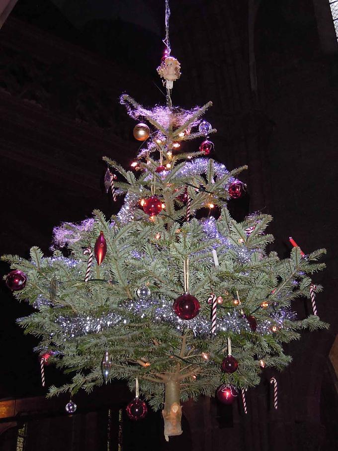 Weihnachtsbaum 19. Jahrhundert, Elsass.