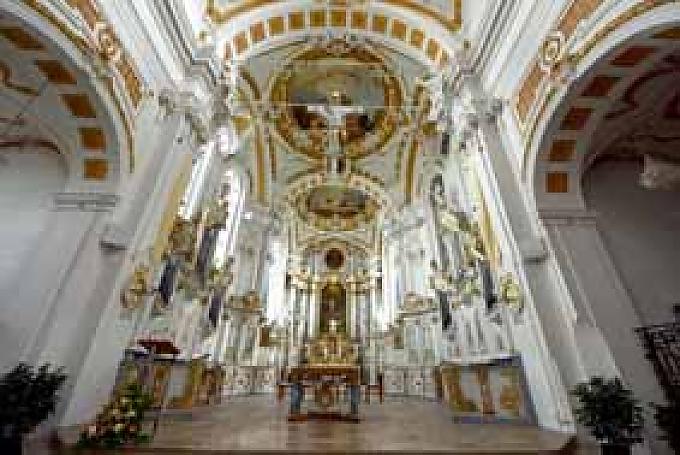 Chor der Klosterkirche Oberelchingen 