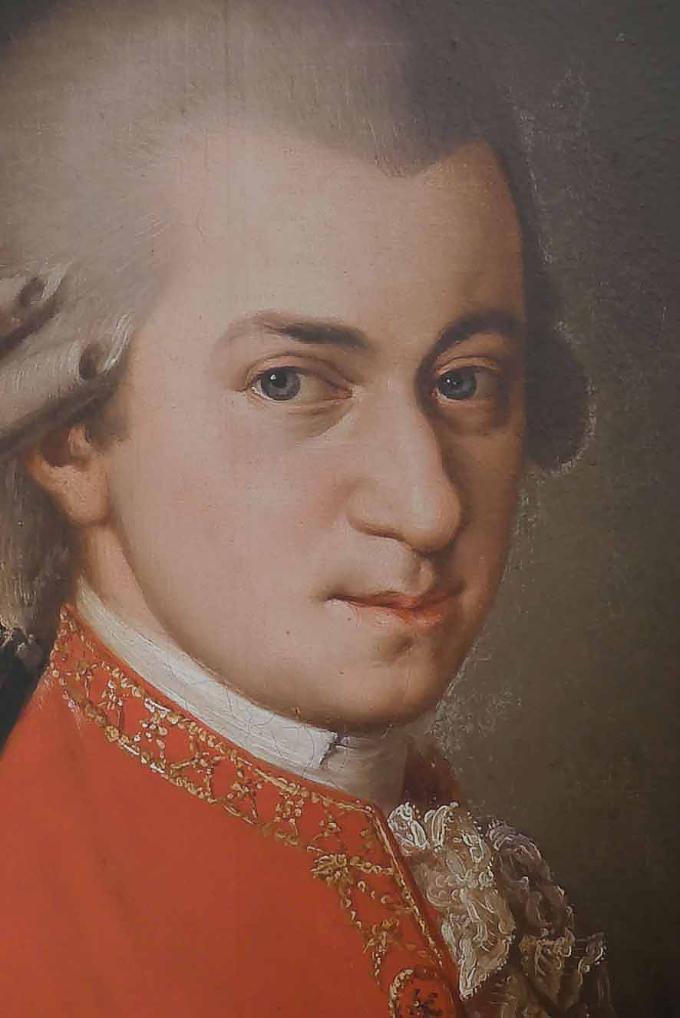 Porträt von Wolfgang Amadeus Mozart