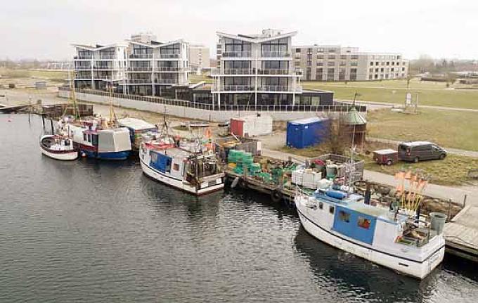 Fischkutter in Wendtorf. Fischkutter in Wendtorf.