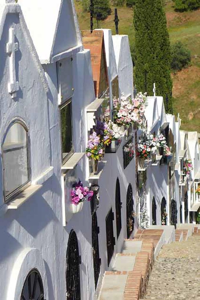 Friedhof in Casabermeja. Friedhof in Casabermeja.