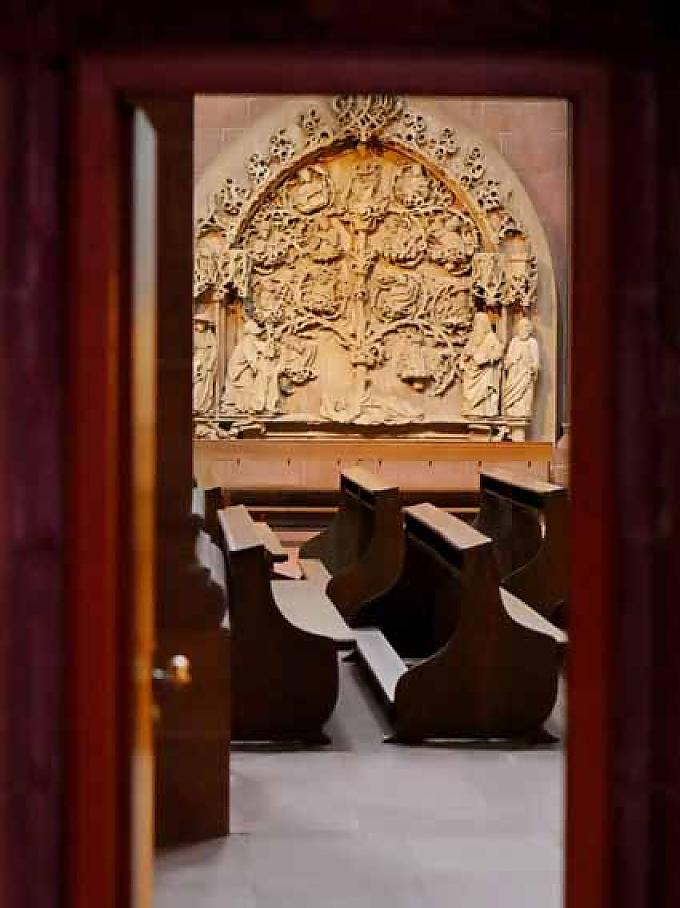 Wurzel Jesse im Wormser Dom Wormser Dom