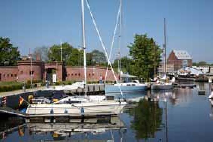Yachthafen in Kolberg Yachthafen in Kolberg