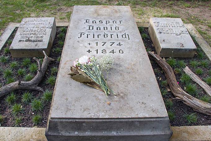 Das schlichte Grab von Caspar David Friedrich Das schlichte Grab von Caspar David Friedrich