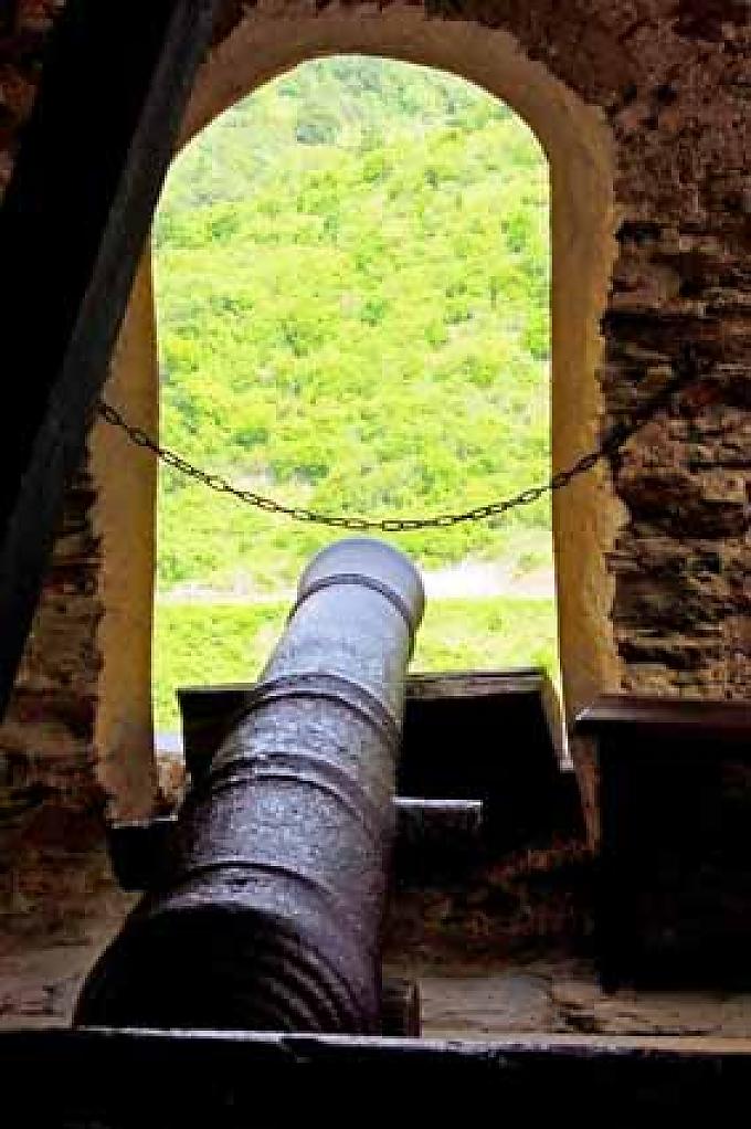 Kanone auf der Marksburg Kanone auf der Marksburg