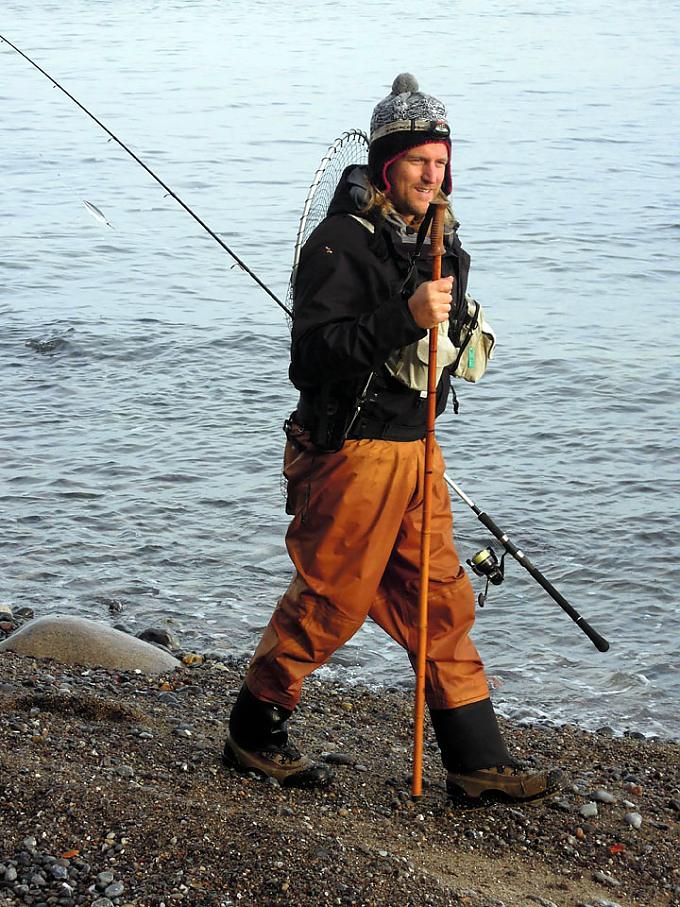 Meerforellenfischer Meerforellenfischer
