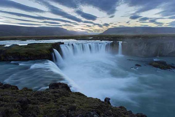 Godafoss Wasserfall in Island Godafoss Wasserfall in Island