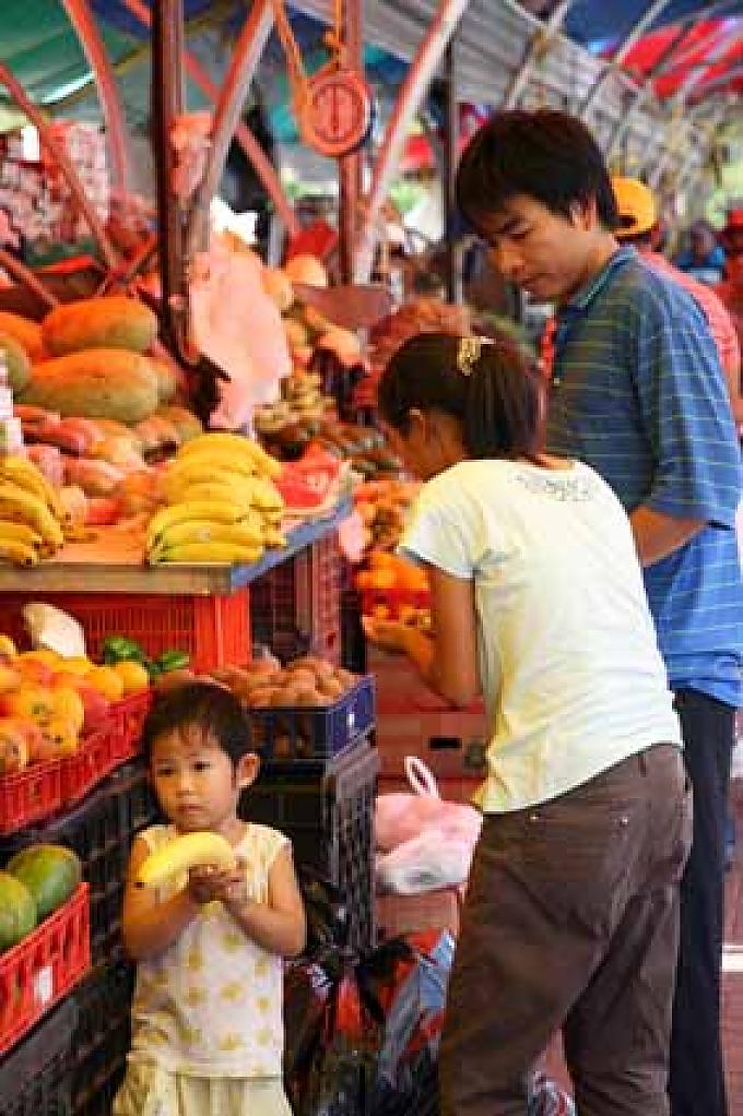 Markt in Willemstadt Bonnaire: Hafen