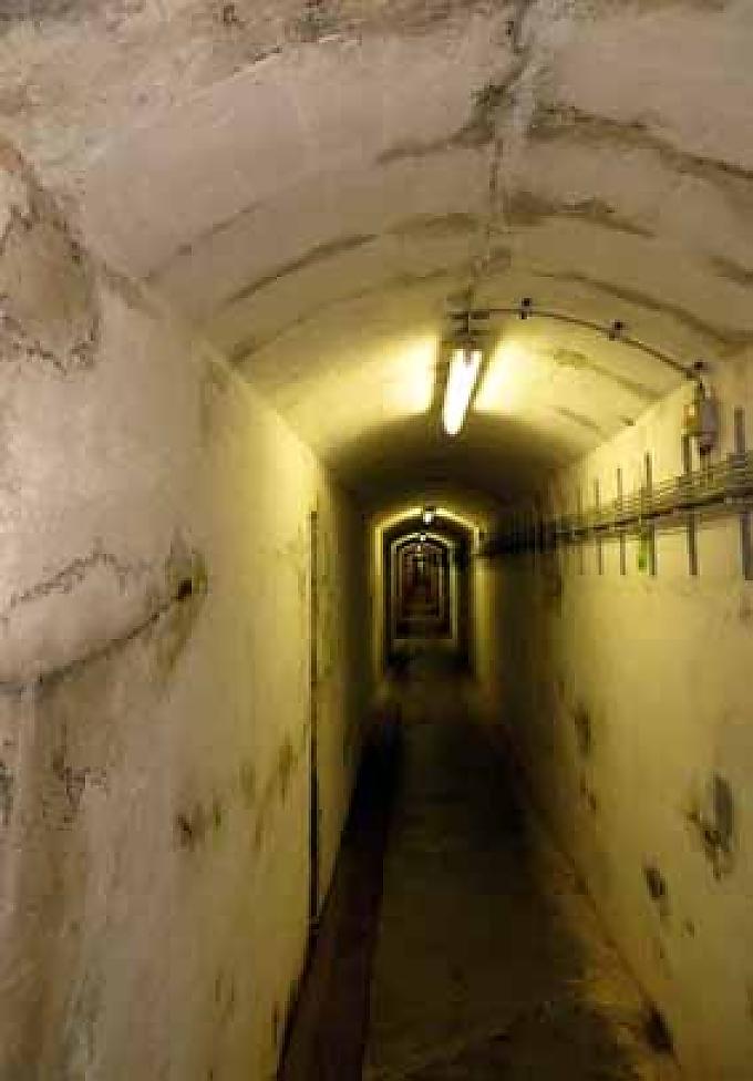 Im Bunker von Helgoland Im Bunker von Helgoland