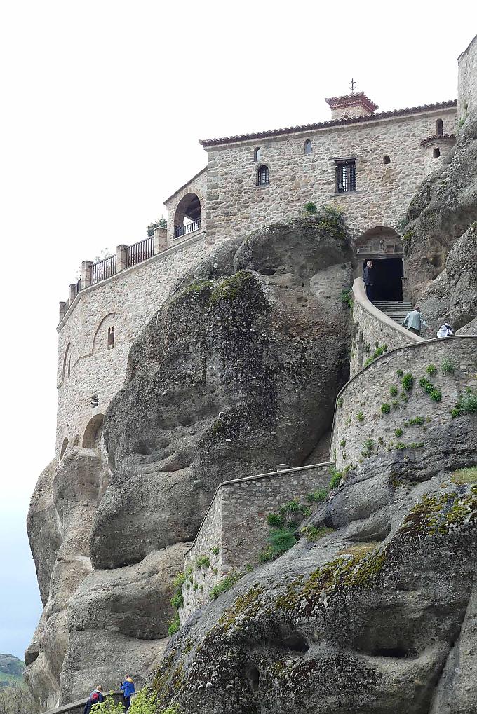 Meteora-Klosteraufgang Meteora-Klosteraufgang