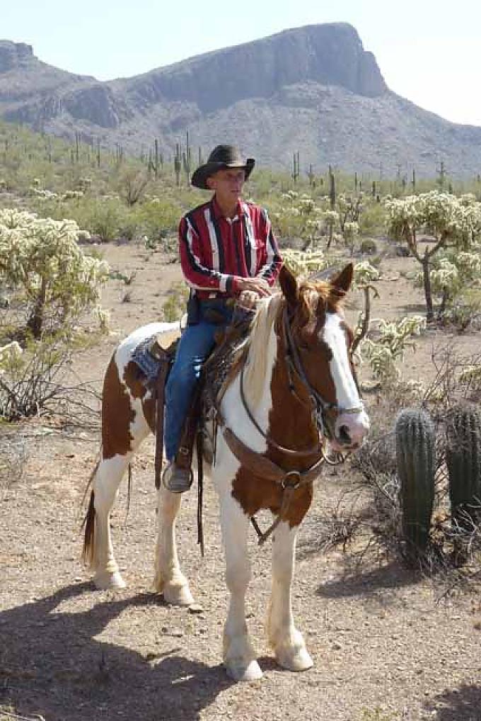 Ausritt auf der “White Stallion Ranch” Ausritt auf der “White Stallion Ranch”