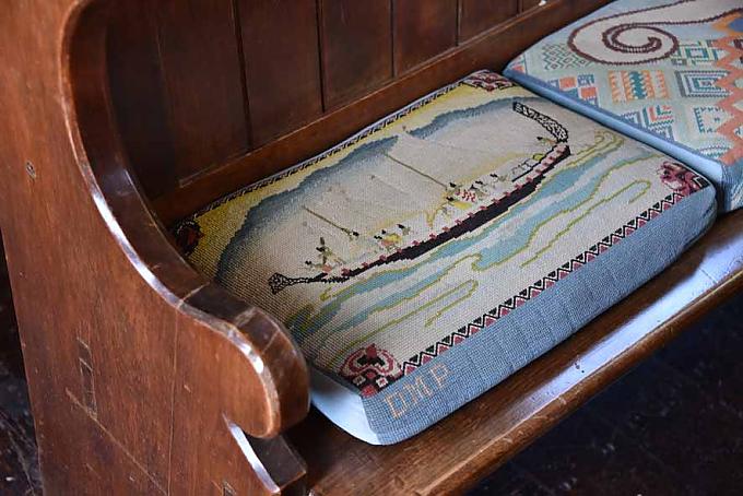 Darstellung eines Kriegskanus Darstellung eines Kriegskanus