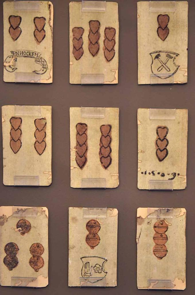 Älteste Altenburger Spielkarte, 1509. "Simultane" von Sonja Delaunay. Neudruck 1980.