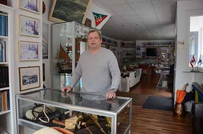 Hans Jürgen Laser ist als Koch zur See gefahren und führt gern durch das Maritime Museum. Die Kunsthalle liegt schön im Grünen.