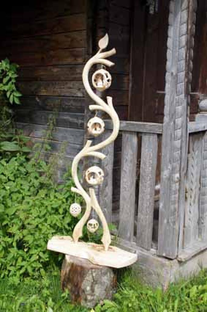 Krippe als Lebensbaum Der Deckel passt