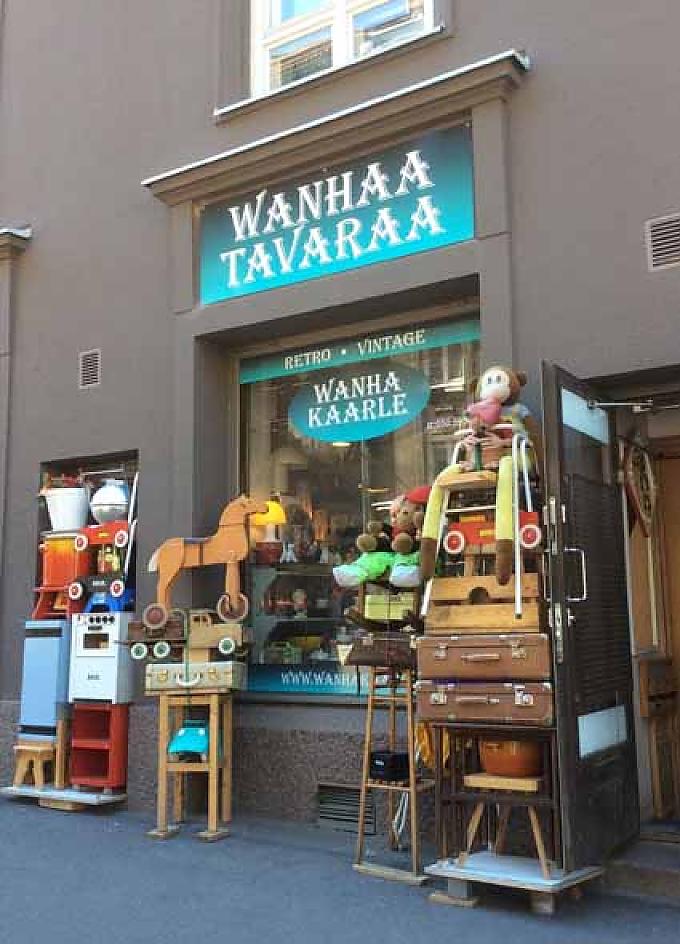 Claudio und Kaija Evangelista in „Wanha Kaarle“ Das Arabia-Center