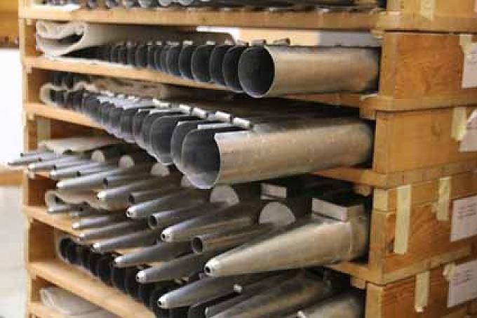 Orgelpfeifen Orgelpfeifen