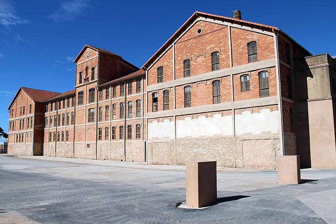 Camp des Milles, eine ehemalige Ziegelei in der Provence Von Gefangenen gestalteter Wachraum