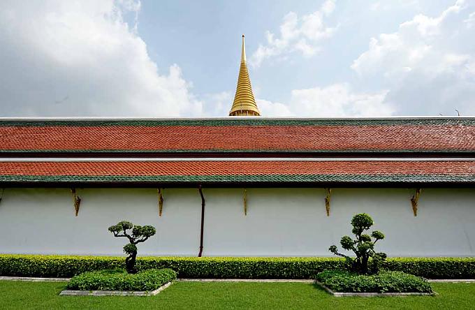 Königspalast Verkäufer in der Khaosan Road