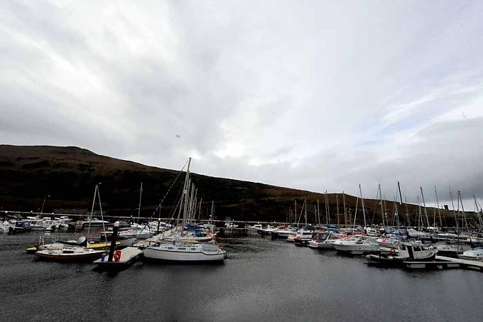 Der Hafen von Peel Der Hafen von Peel