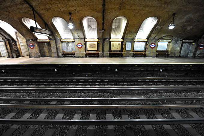 Baker Street Passagiere in der Tube