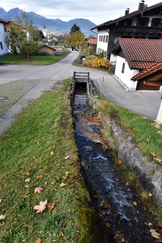 Mühlenbach in Nußdorf Mühlenbach in Nußdorf