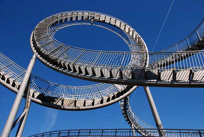 Auf und Ab im Achtergang Auf und Ab im Achtergang