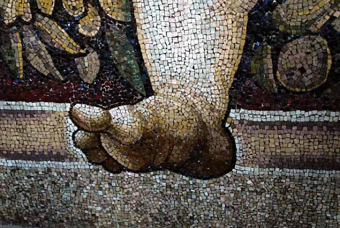 Fuß einer Putte Fuß einer Putte