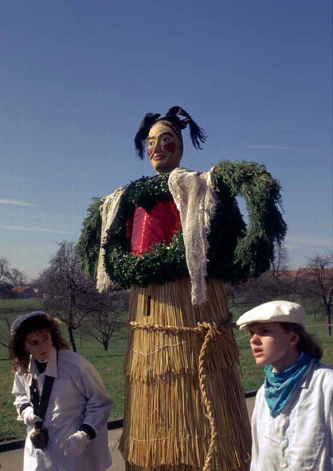 „Miesmann"-Umgang in Karsau an Laetare „Miesmann"-Umgang in Karsau an Laetare