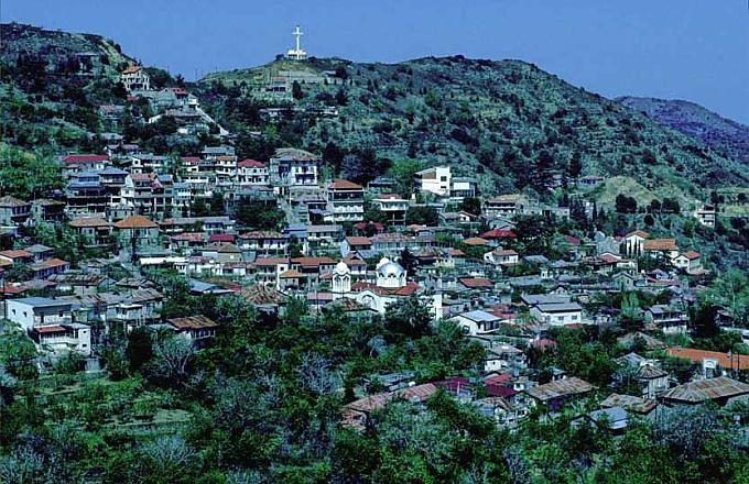 Blick auf Pedoulas Blick auf Pedoulas