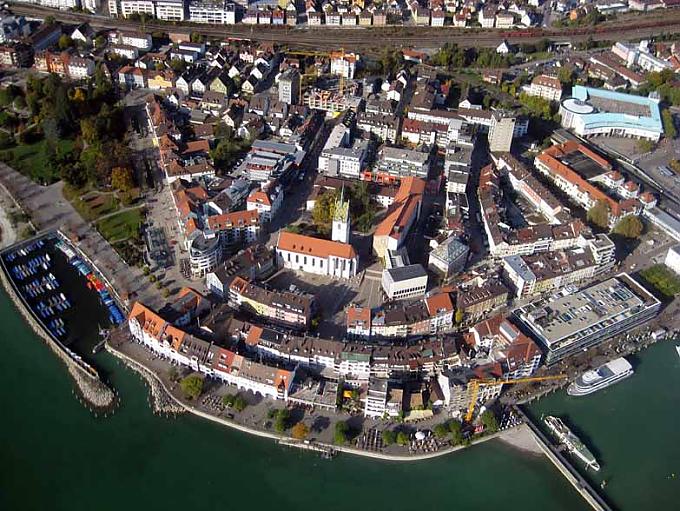 Anflug auf Friedrichshafen Anflug auf Friedrichshafen