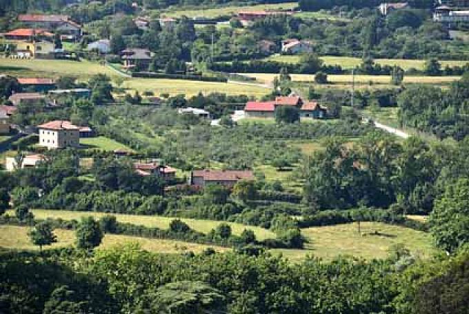 Parklandschaft bei Gijon. Parklandschaft bei Gijon.