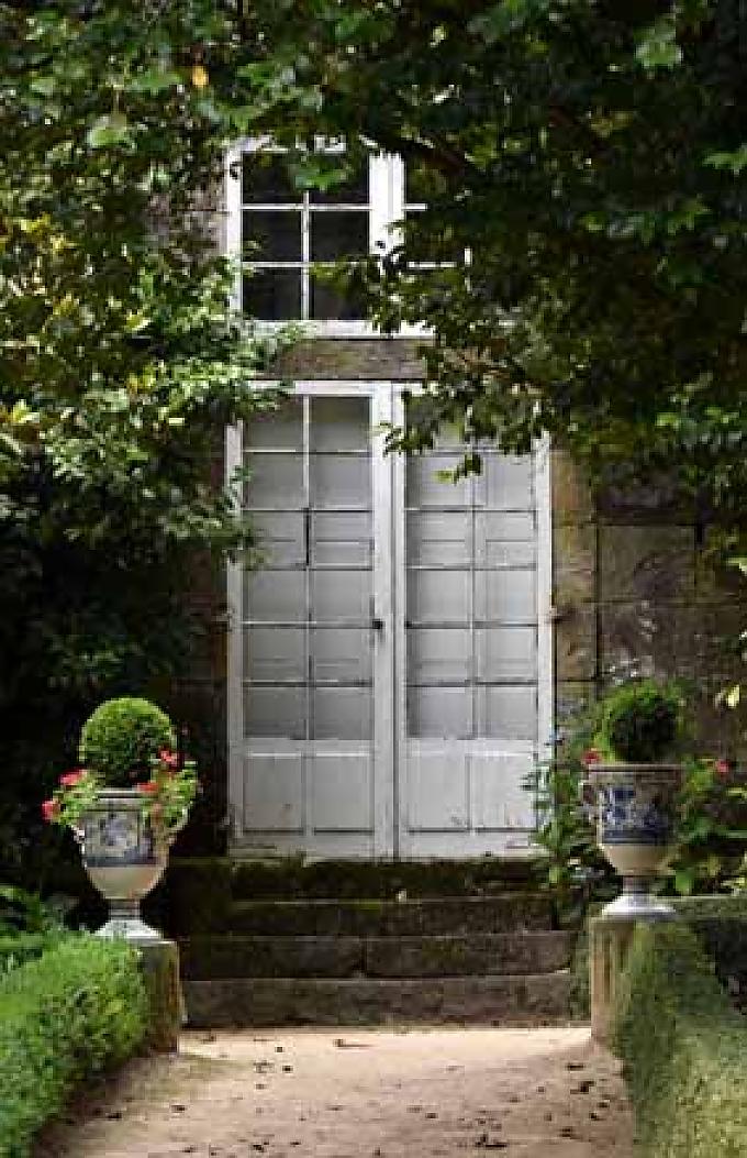 Garten des Herrenhauses Pazo de Oca Garten des Herrenhauses Pazo de Oca