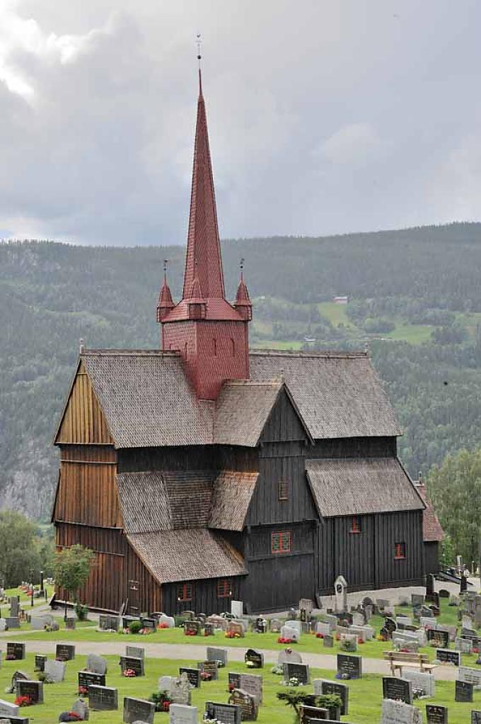 Holzstabkirche in Ringebu Holzstabkirche in Ringebu