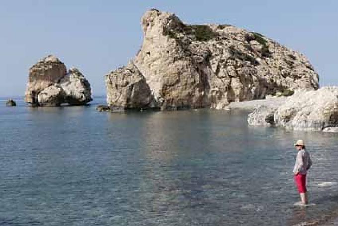 Felsen der Aphrodite bei Paphos Felsen der Aphrodite bei Paphos