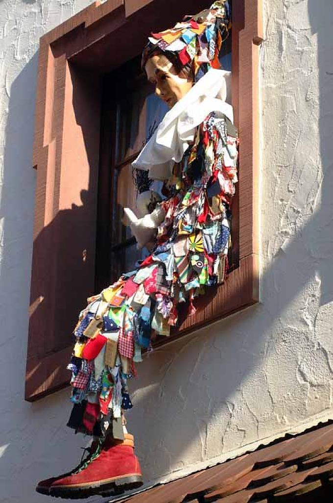 "Huddelbätz" heißt die Traditionsmaske im Odenwald-Städtchen Buchen Schmutzige Wäsche