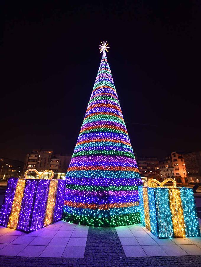 Weihnachtsdekoration in Breslau Weihnachtsdekoration in Breslau