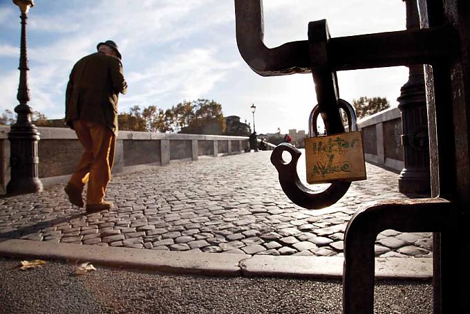 Schloss auf dem Ponte Sisto Schloss auf dem Ponte Sisto