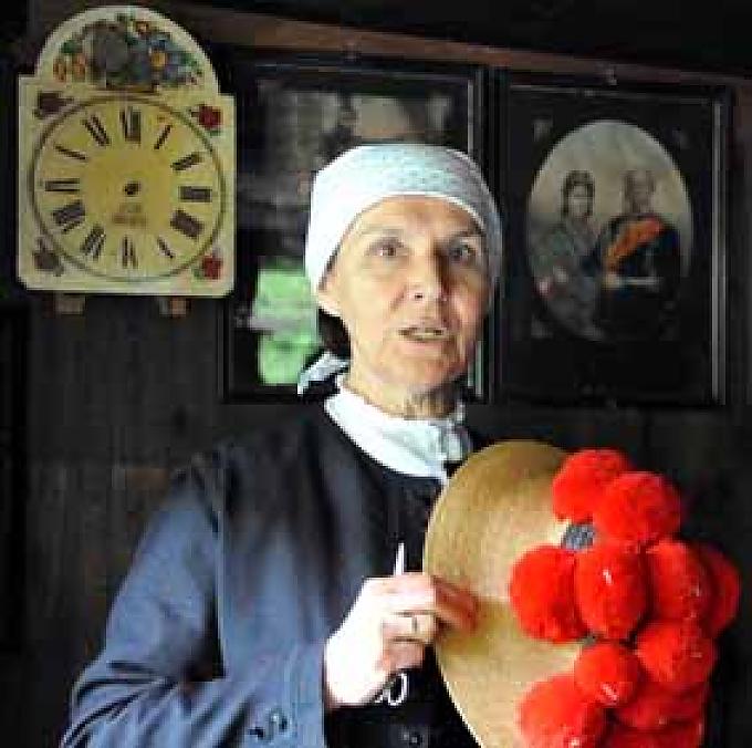 Gabriele Aberle bei der Arbeit Gabriele Aberle bei der Arbeit