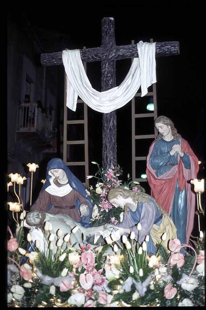 Caltanisseta. Leidensprozession. Palmsonntagsprozession in Partanna-Mondello.