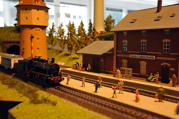 Bahnhof Gera-Liebschwitz Workshop mit Groß und Klein