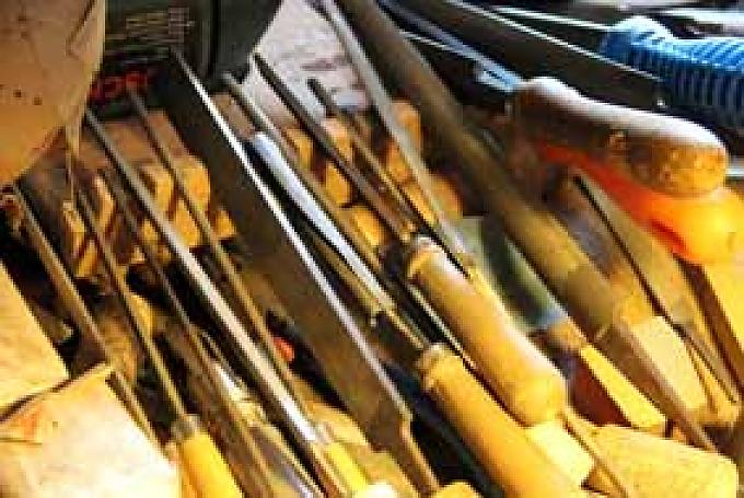 Werkzeuge von Norbert Riemer. Werkzeuge von Norbert Riemer.