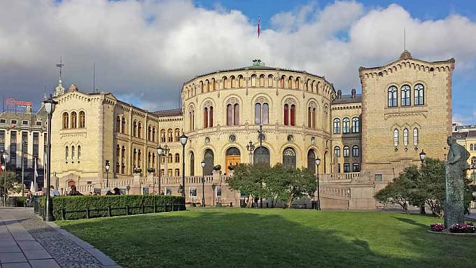 Rathaus in Oslo.