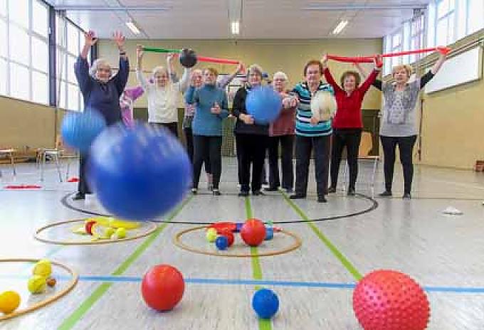 Beweglich bleiben und lachen