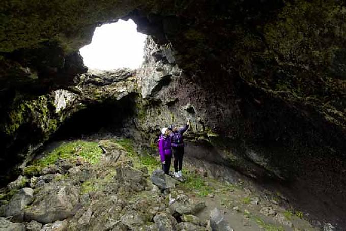Beim Myvatn-See in Island