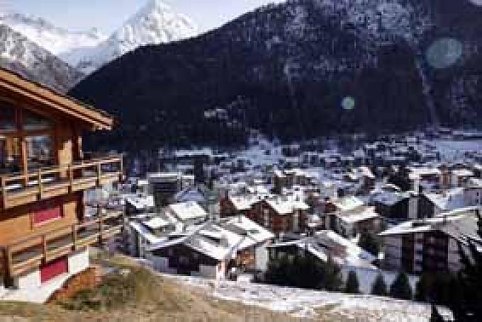 Im Saastal liegt die Wiege Schweizer Skisports