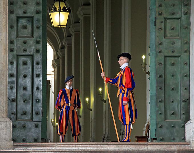Der Vier-Ströme-Brunnen auf der Piazza Navona