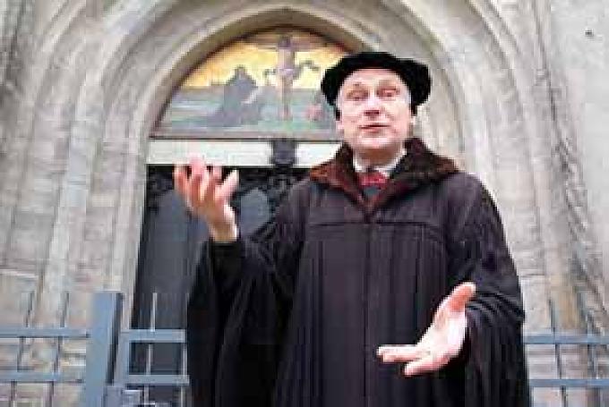 Luther auf Schritt und Tritt