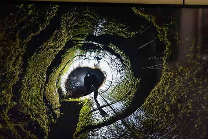 Sternenhimmel unter der Erde